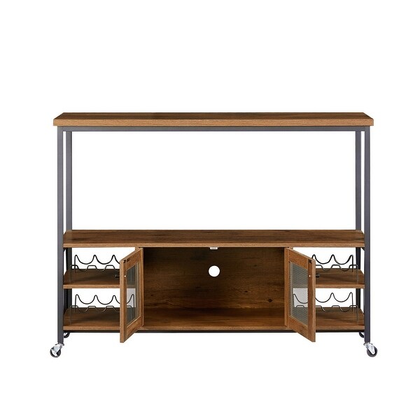 Modern wine bar cabinet， console table， TV cabinet， sideboard with storage compartment