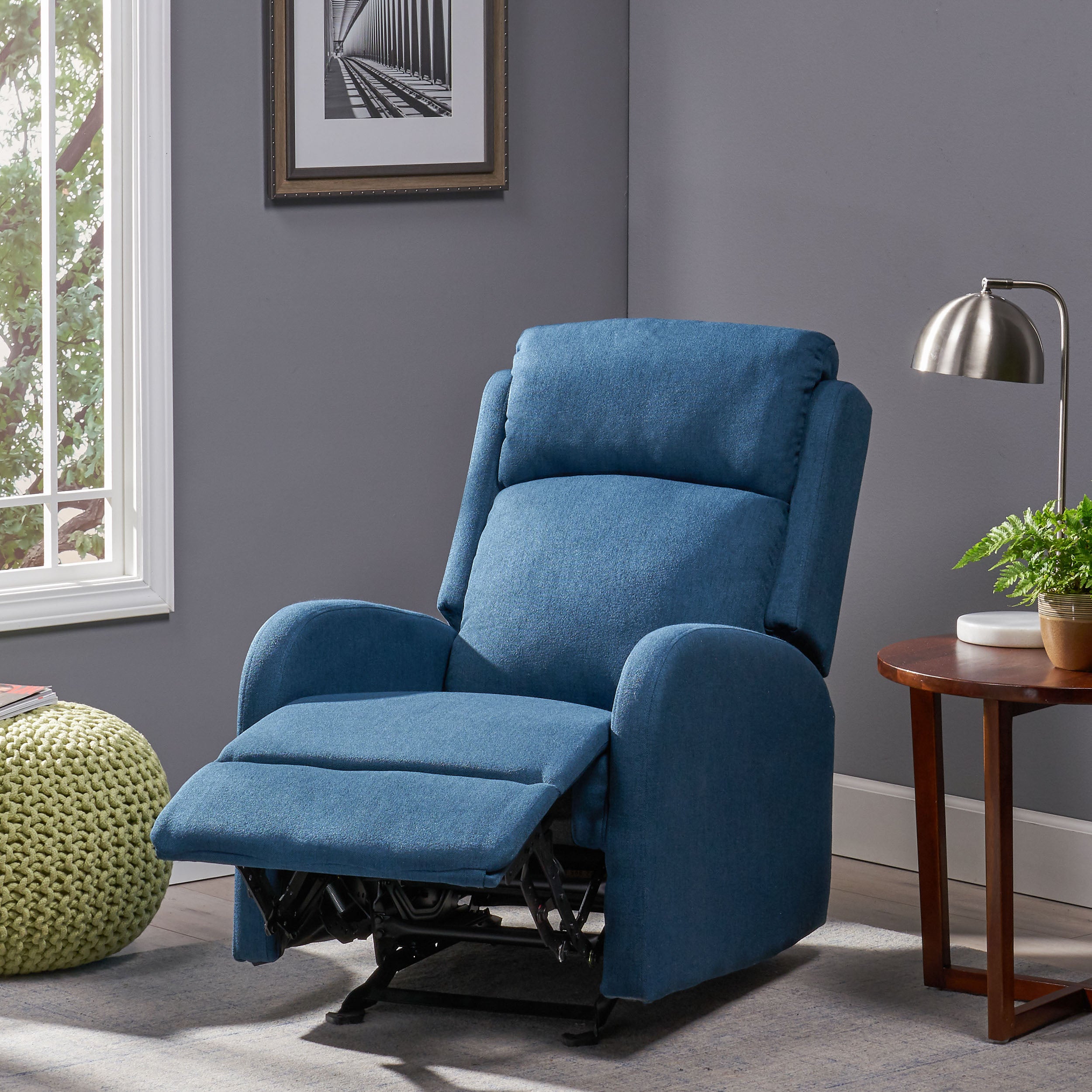 Amallie Fabric Rocking Recliner