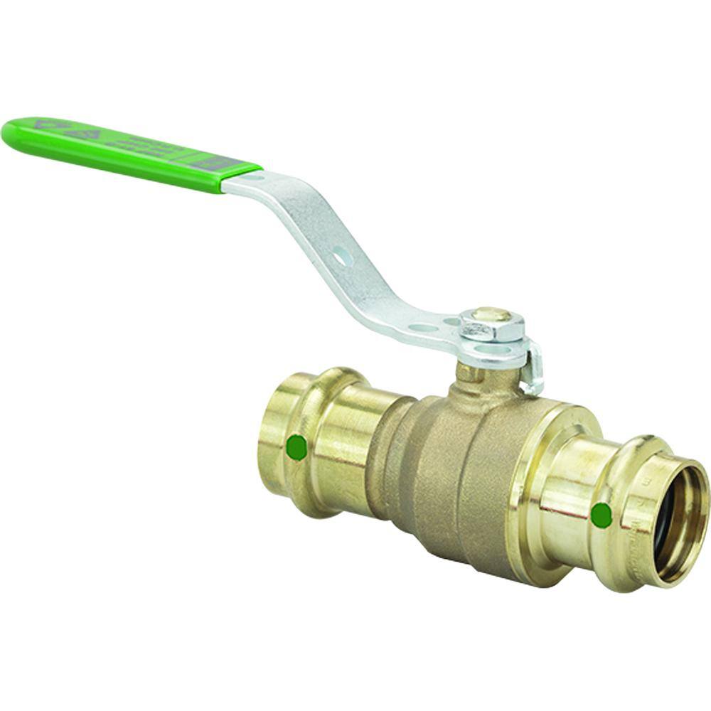 Viega ProPress 34 in. Press Zero-Lead Bronze Ball Valve 77415