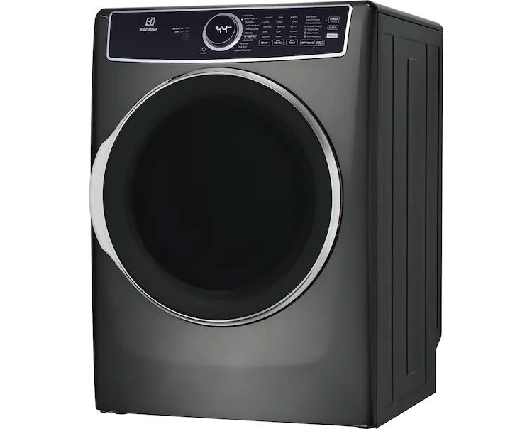 Electrolux 8 Cu. Ft. Titanium Front Load Perfect Steam Gas Dryer With LuxCare Dry and Instant Refresh