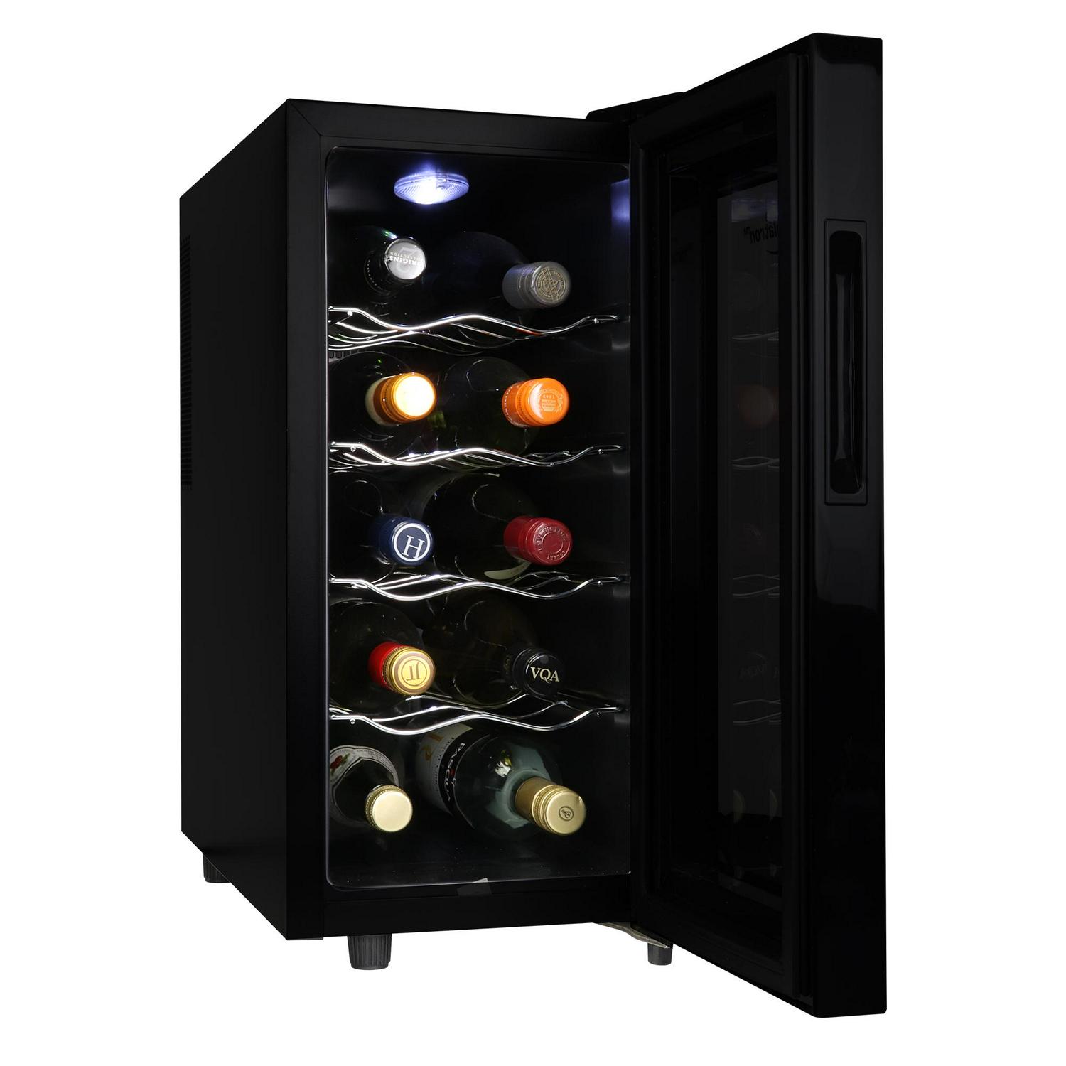 Koolatron 10 Bottle Wine Cooler Thermoelectric Freestanding Wine Fridge  Crowdfused