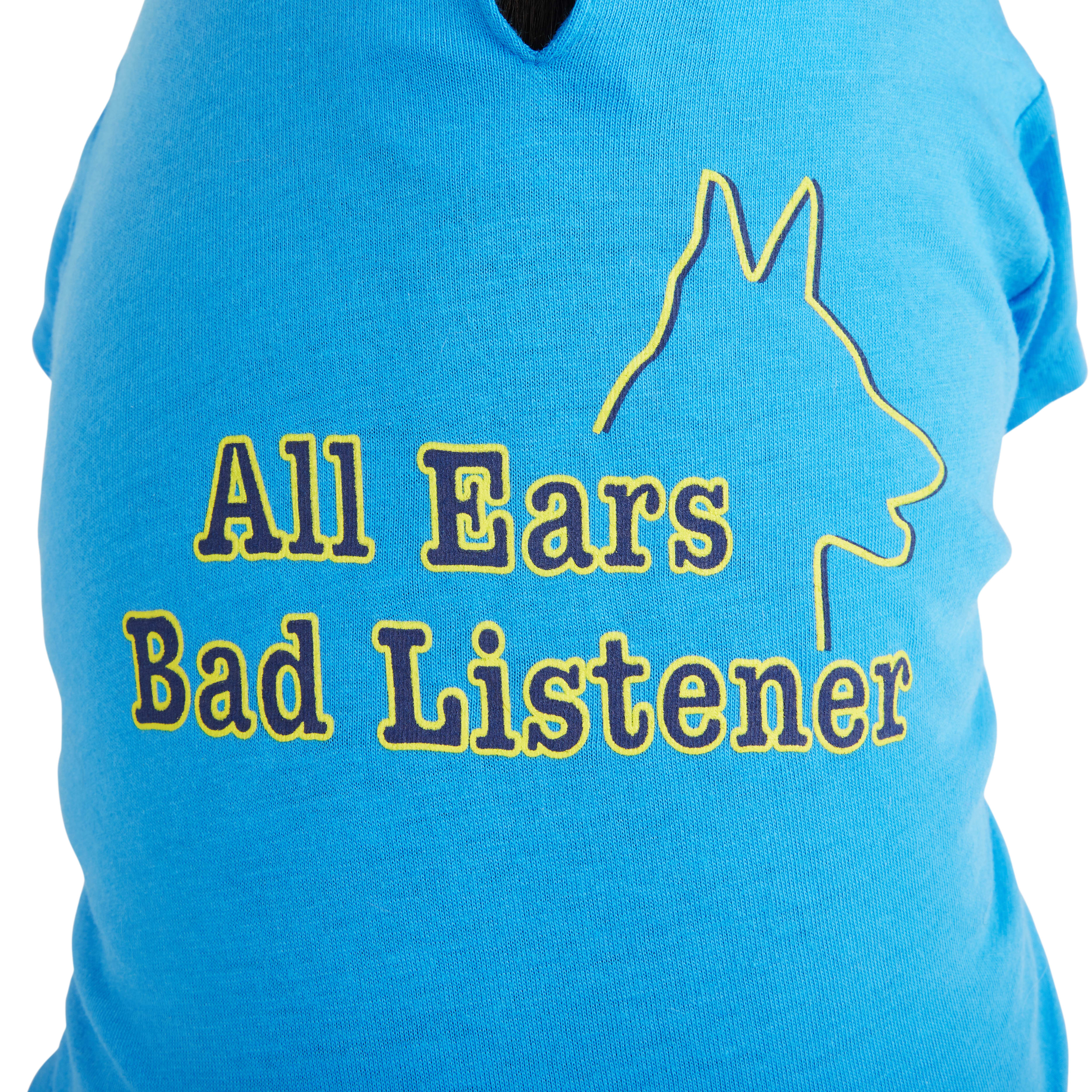 YOULY All Ears Dog Tee， XX-Small