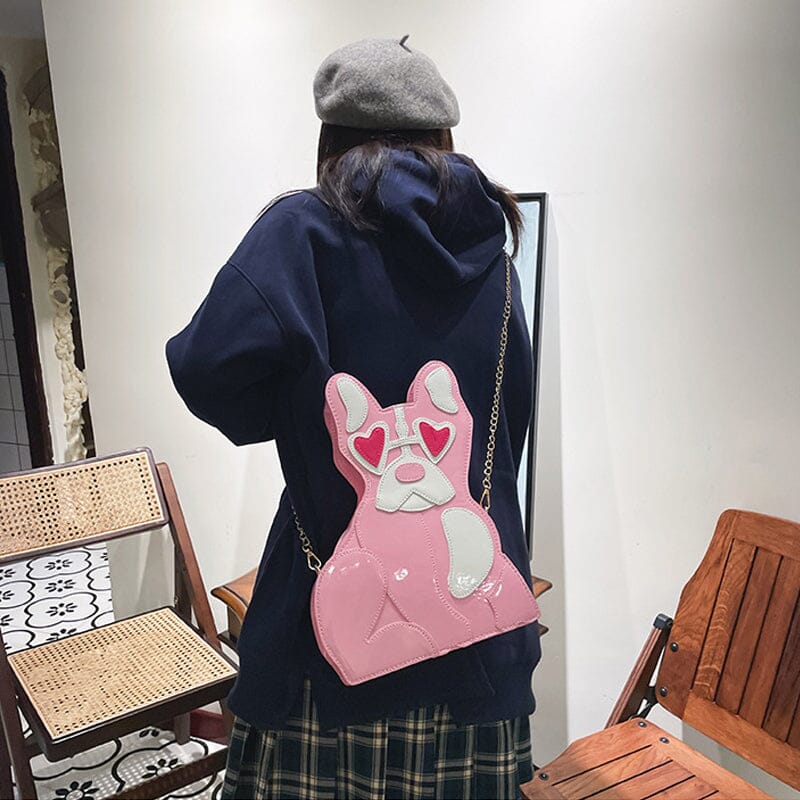 Loving Dog Crossbody Bag