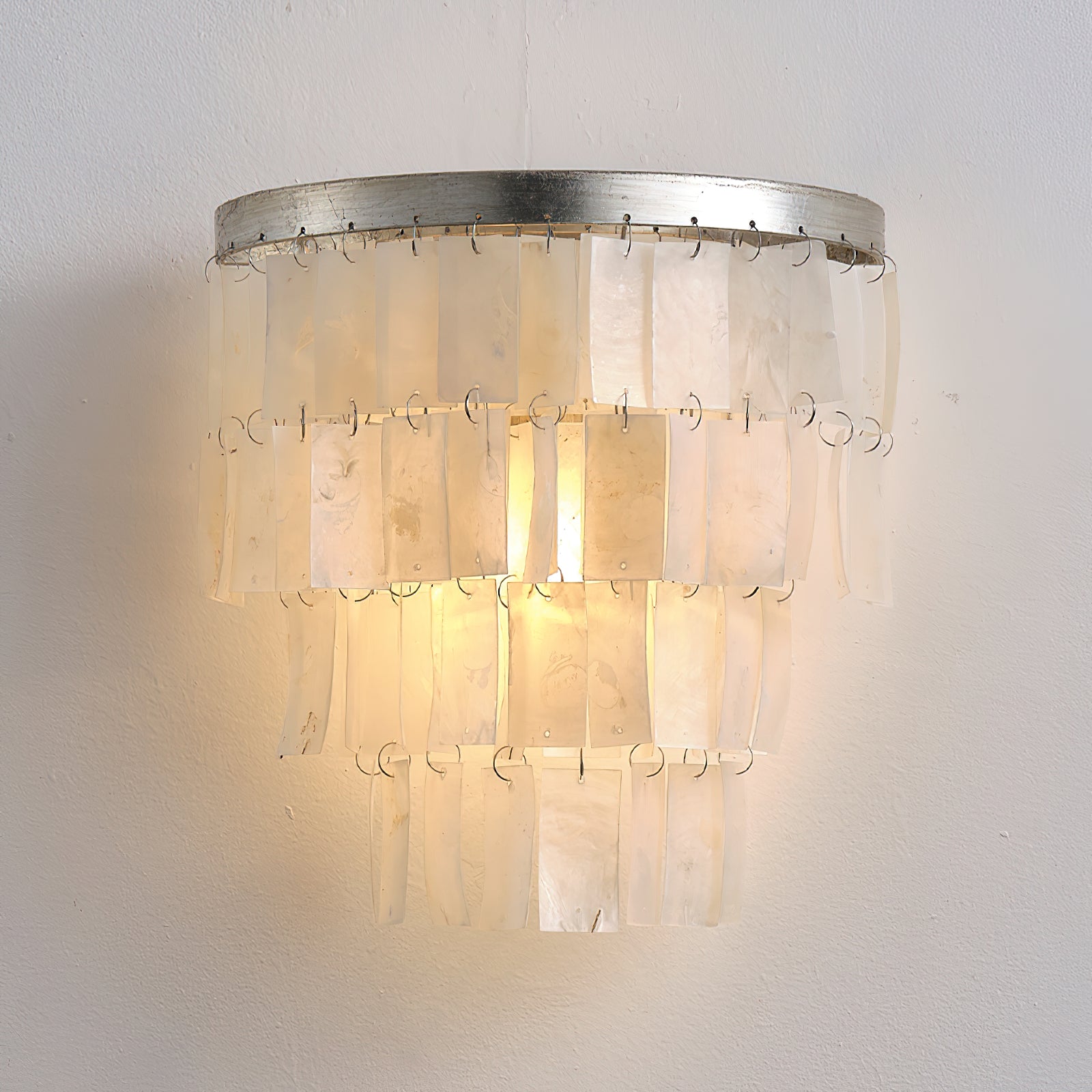 Skye Shell Tiered Wall Lamp