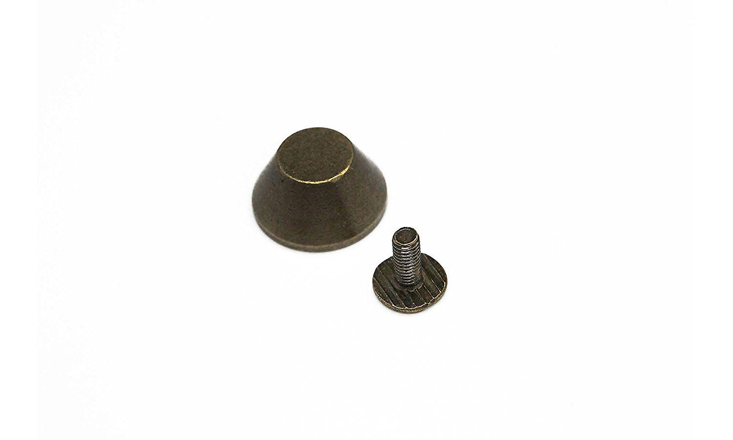 Conical Mushroom Bucket Screw Back Punk Studs