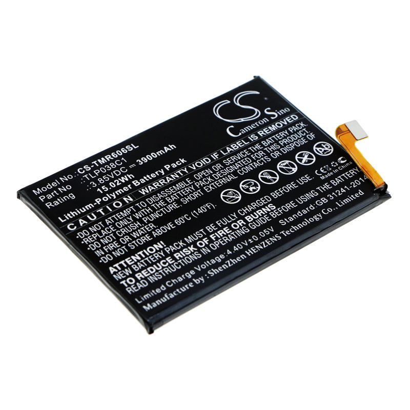 Alcatel 7 7 LTE OT6062 OT6062W Replacement Battery BatteryClerkcom Mobile Phone