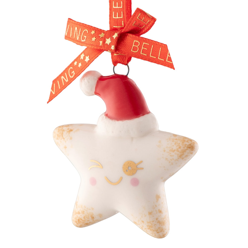 Belleek Living Santa Star Mini Treasure