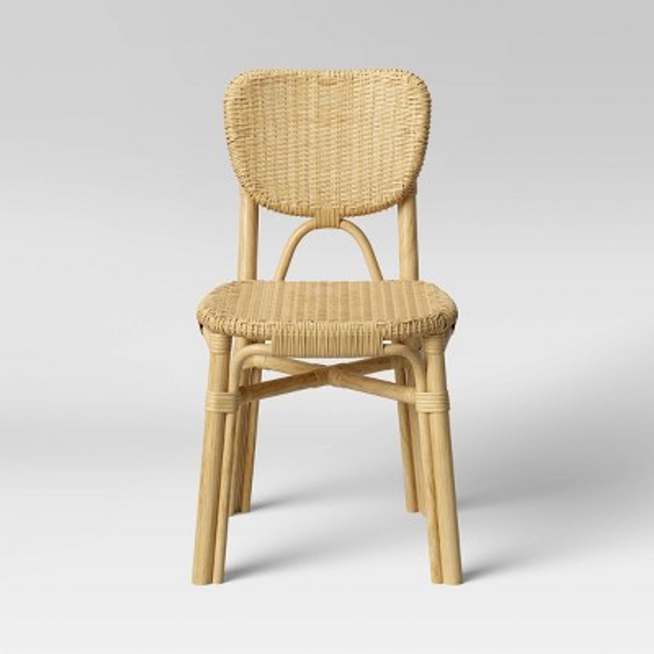 Canton Rattan and Woven Dining Chair Natural - Threshold™