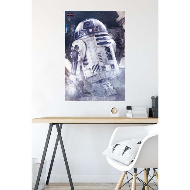 Trends International Star Wars The Last Jedi R2 d2 Unframed Wall Poster Prints