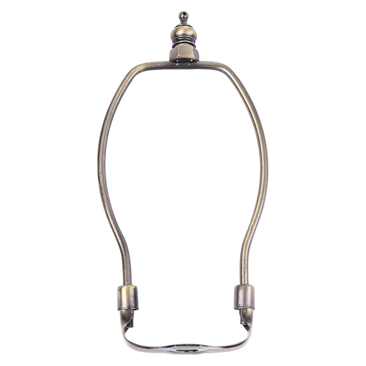 1pc Lamp Horn Frame Lampshade Bracket (6 Inch， Bronze)