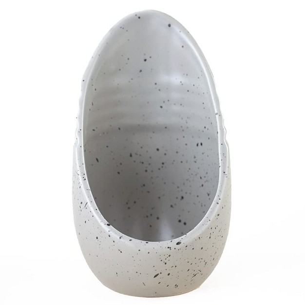 The Lakeside Collection Speckled Earthenware Spoon Rest For Kitchen Stoves