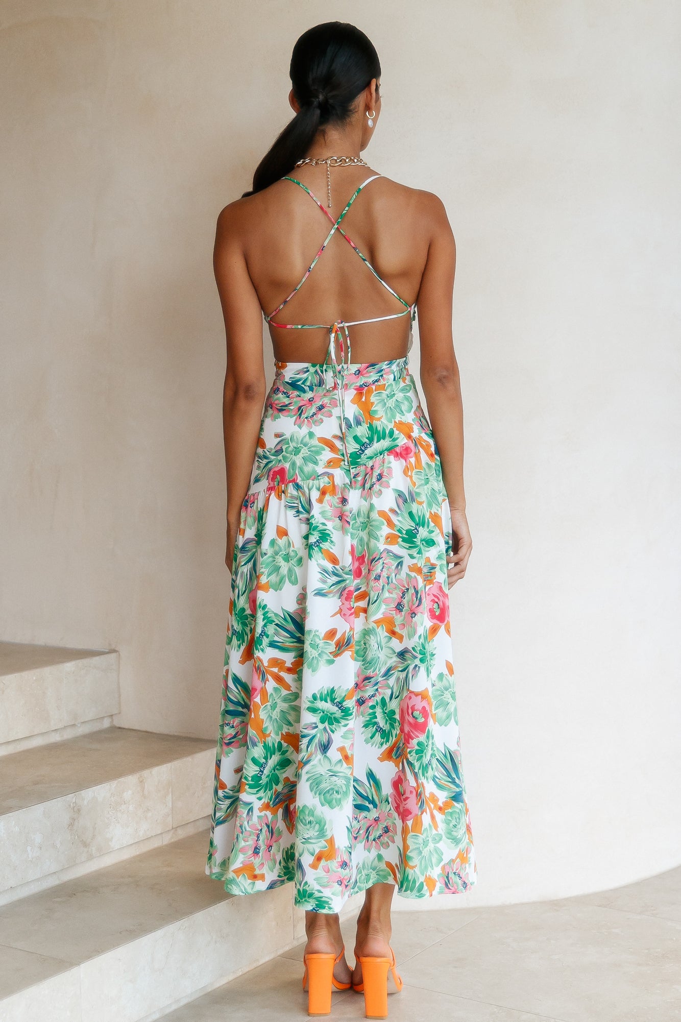 Find Your Paradise Maxi Dress Green