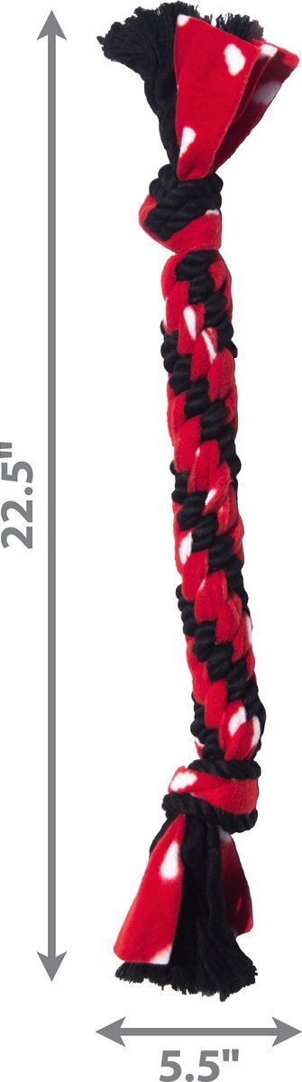 KONG Signature Dual Knot Tug Rope Dog Toy