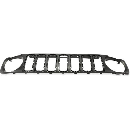 Kojem Front Upper Bumper Grille Guard Cover Painted for 2015-2019 Jeep Renegade Sport Utility 4-Door Replaces 5XB17LXHAA