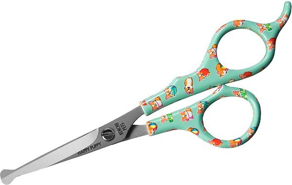 Kenchii Happy Puppy Ball Tip Dog and Cat Shears