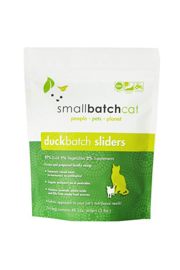 Small Batch Duck Frozen Raw Cat Food