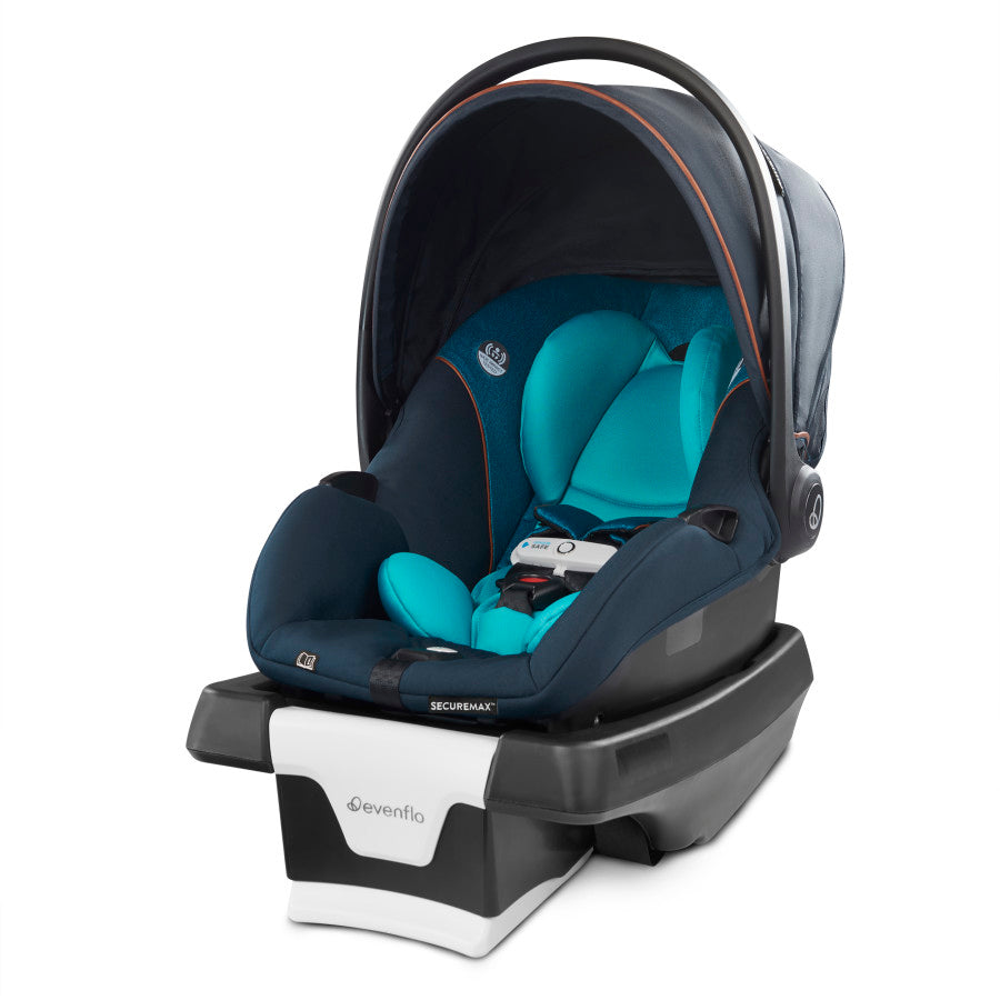 SecureMax Infant Car Seat with SensorSafe + SafeZone Load Leg Base