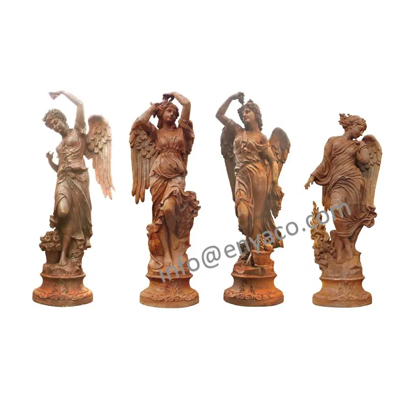 Wholesale Western Statue antiche romane Large Size Garden Supplies Decor Outdoor Lady Angel Sculptures Statue