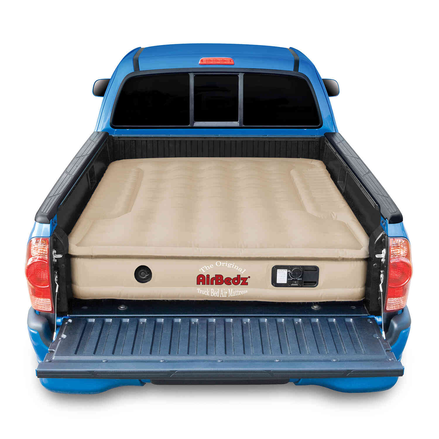 AirBedz PPI-501 Tan Truck Bed Full Size 8' Air Mattress Built in Rechargeable Ni-MH Battery