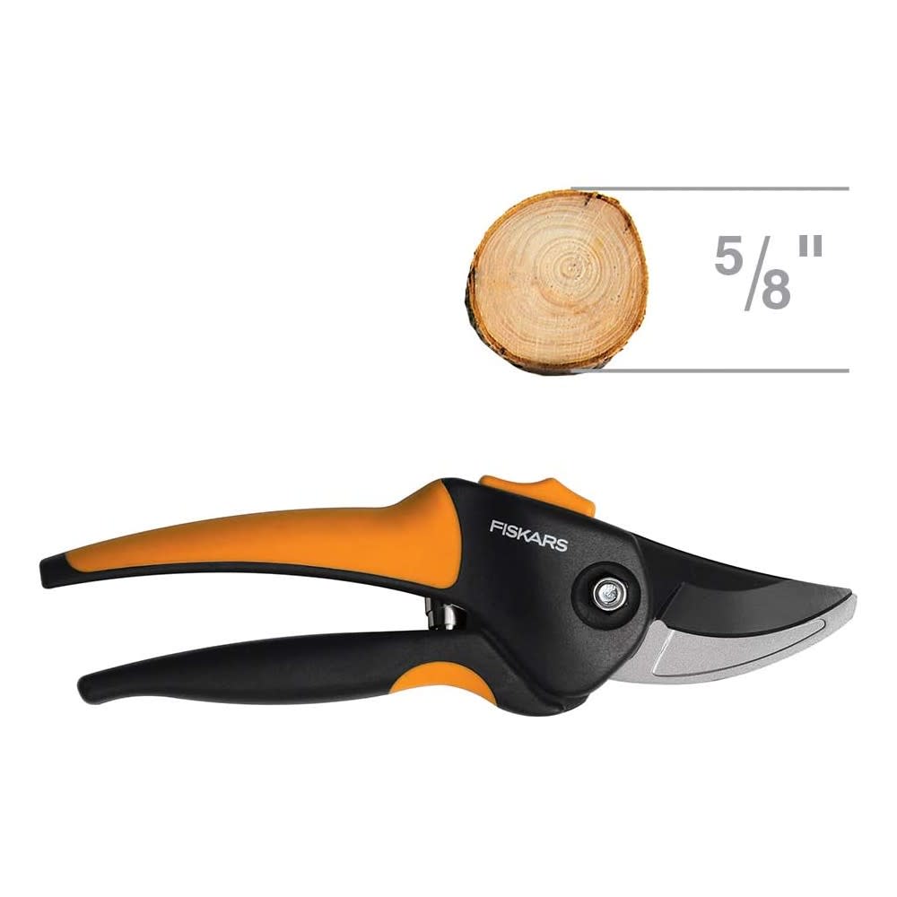 Fiskars Bypass Pruner with Softgrip Ergonomic Handle  6pk ;