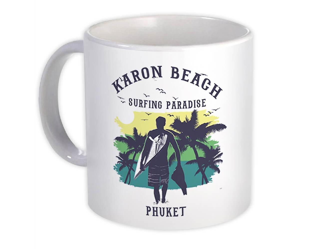 Gift Mug: Karon Beach Thailand Surfing