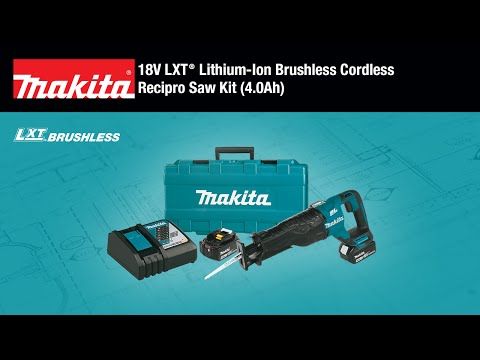 Makita XT616PT 18V LXT Lithium‑Ion Brushless Cordless 6‑Pc. Combo Kit (5.0Ah)