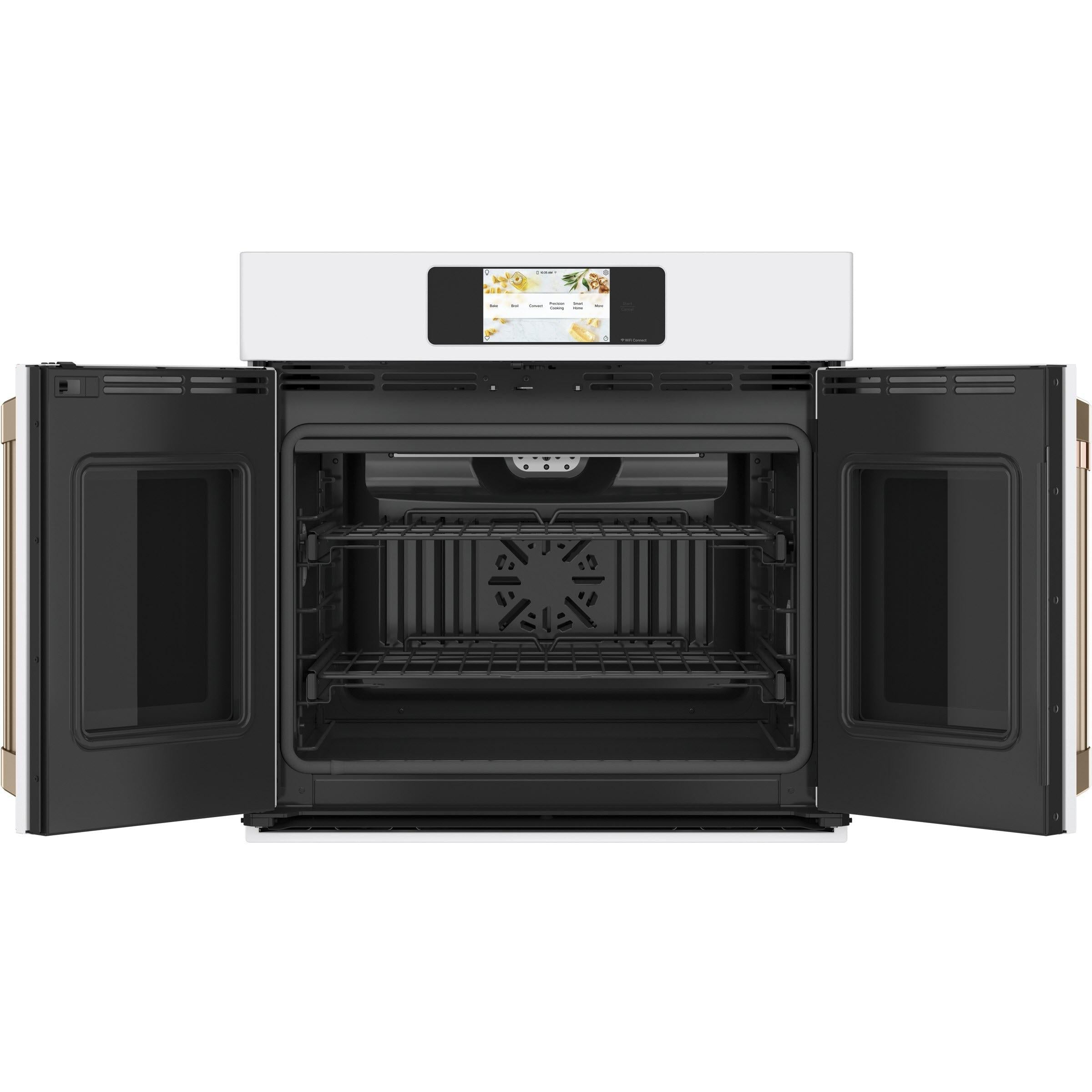 Caf¨¦ 30-inch, 5.0 cu.ft. Built-in Single Wall Oven with True European Convection with Direct Air CTS90FP4NW2