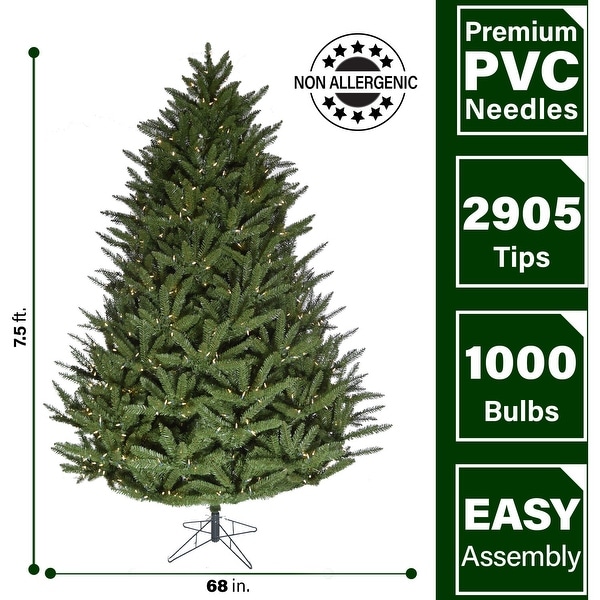 Fraser Hill Farm 7.5ft. Centerville Pine Christmas Tree