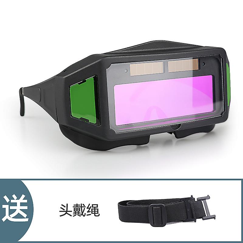 [multi-window Dimming Glasses] Welding Glasses Automatic Dimming Welder Protective Eye Welding Argon Arc Welding Mask Multi-window Dimming Glasses Cla