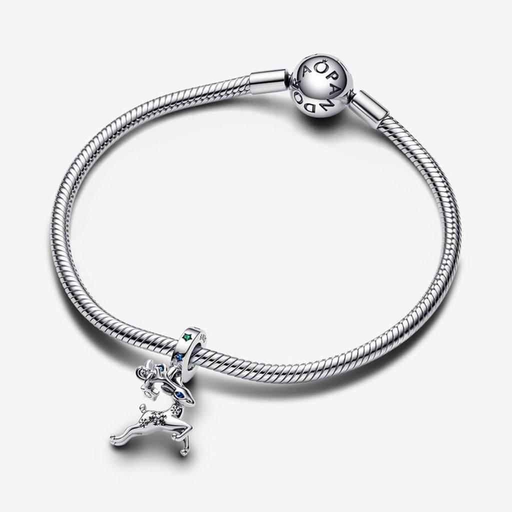 PANDORA  Magical Christmas Reindeer Dangle Charm