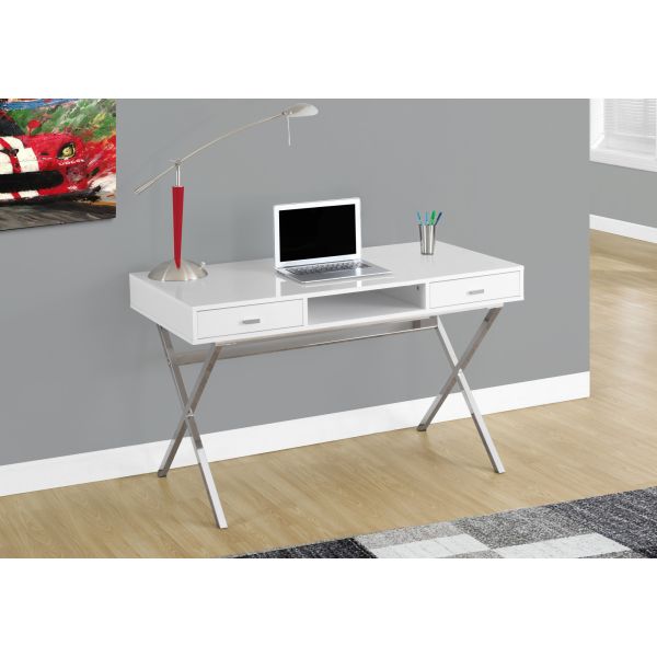 Computer Desk， Home Office， Laptop， Storage Drawers， 48