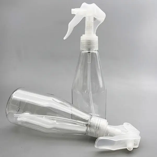 200ml Clear Mist Sprayer Bottle Plastic PET trigger spray bottle with reusable fine spray