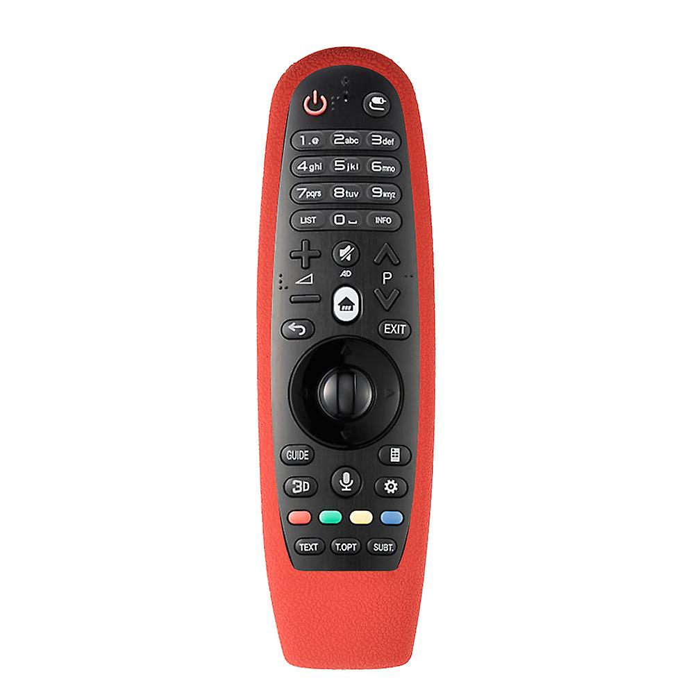 Soft Silicone Rubber Dustproof Protective Case Cover For Lg An Mr600 Tv Remote Controller Red