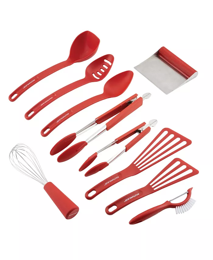 Rachael Ray Nylon Nonstick Tools Set， 10-Piece