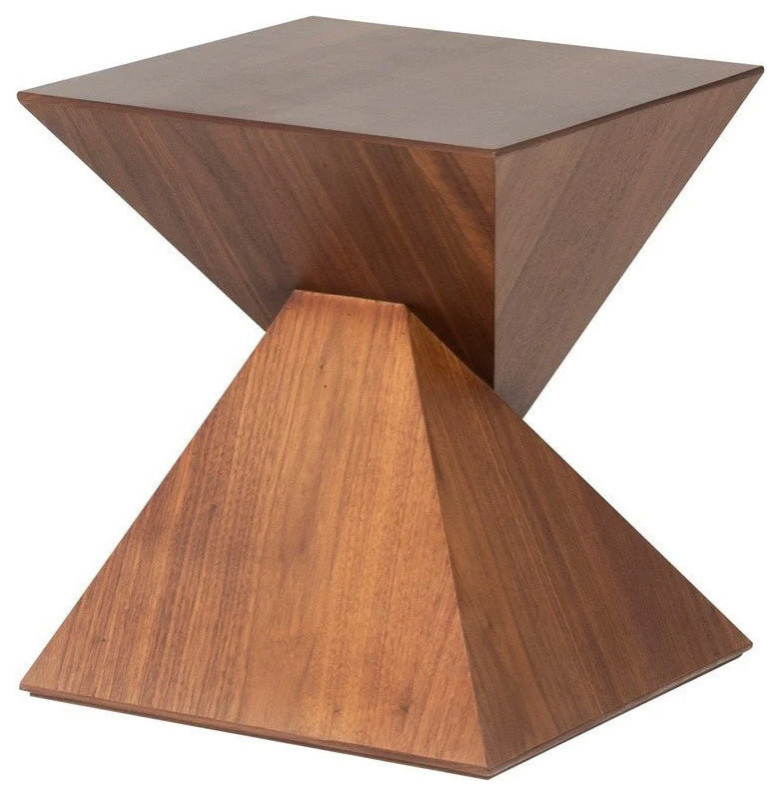 Azalea Walnut Side Table   Contemporary   Side Tables And End Tables   by V.S.D Furniture  Houzz