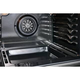 FRIGIDAIRE GALLERY 30 in. 5 Burner Slide-In Gas Range in Stainless Steel with Convection and Air Fry FGGH3047VF