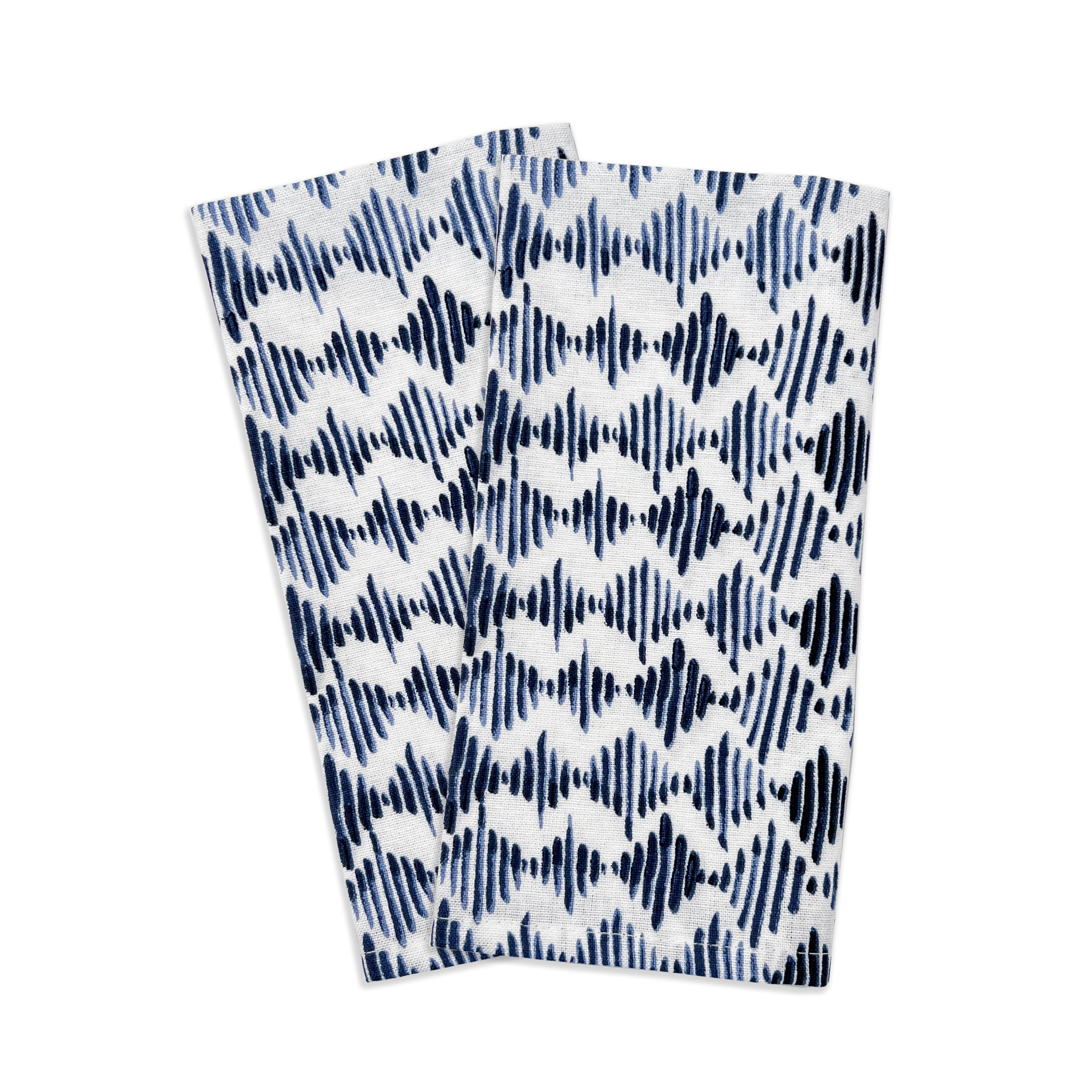 Blue Bay Diamond Dinner Napkin, Set of 2