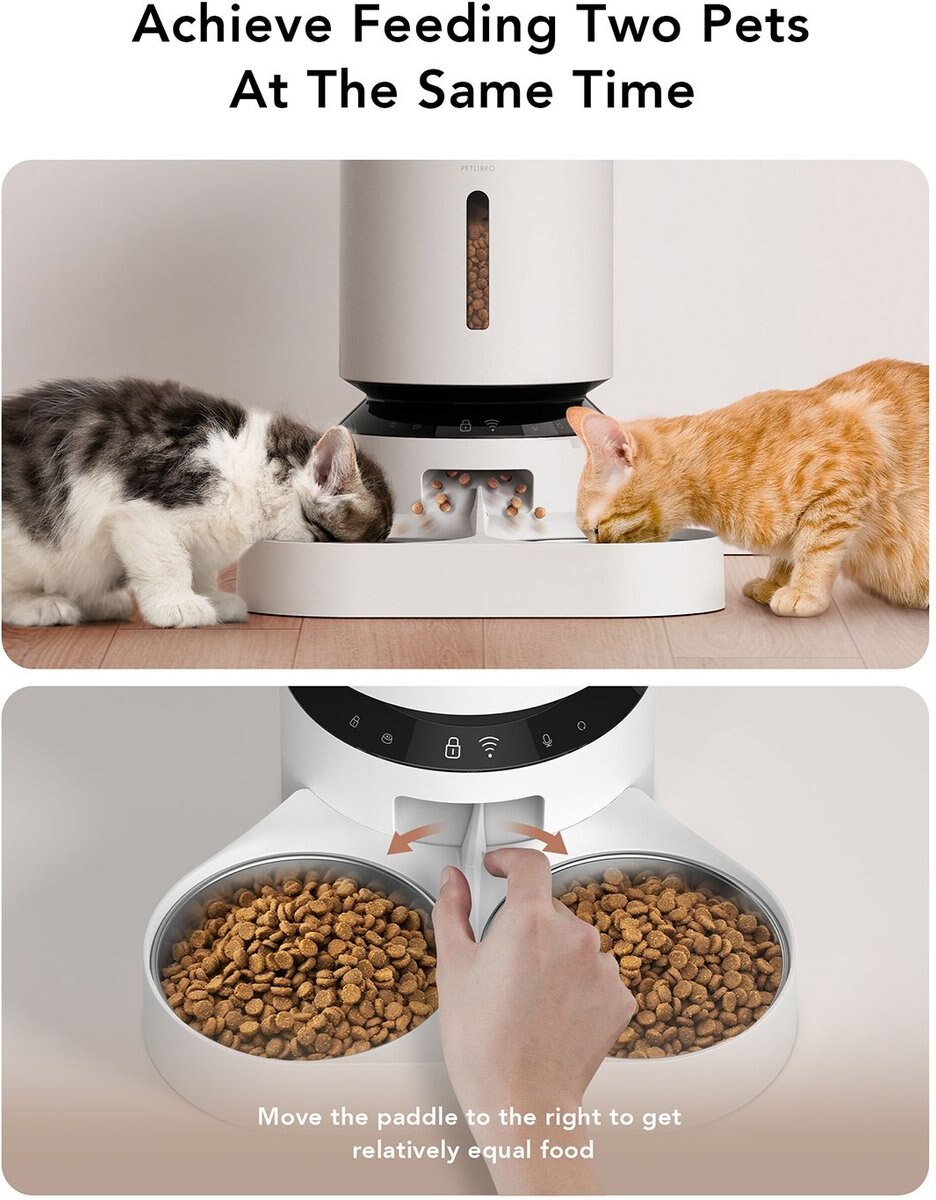 Petlibro Granary WIFI 2.4g and 5G Automatic Two Cat Feeder