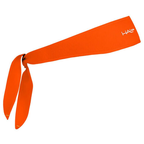 Halo I Tie Headband - Bright Orange