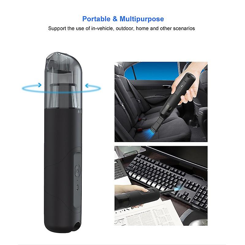 Blowing And Suction Integrated Car And Home Dual-use Portable Car Mini Wireless Electric Hand-held Car Vacuum Cleaner