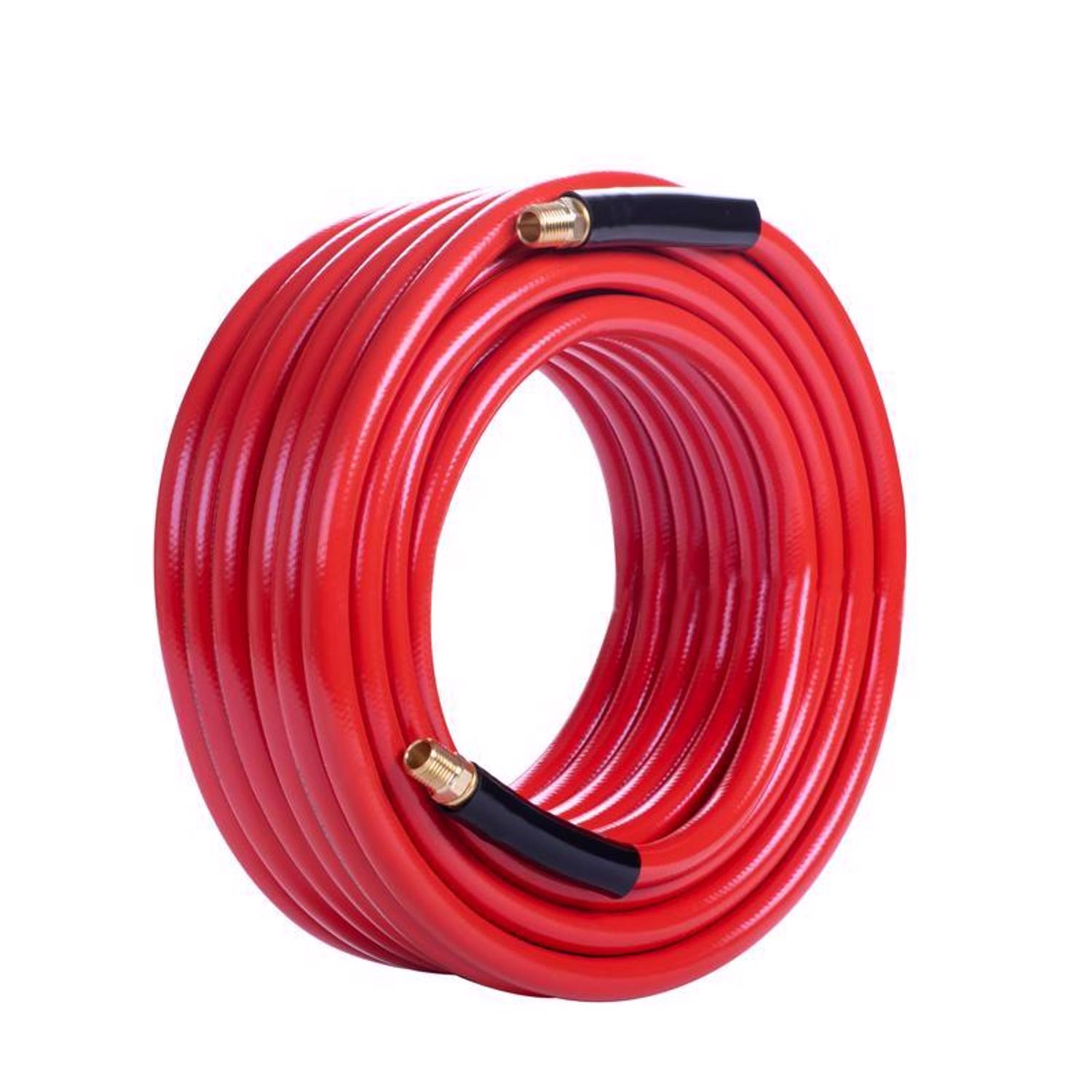 Craftsman 50 ft. L X 3/8 in. D PVC Air Hose 300 psi Red