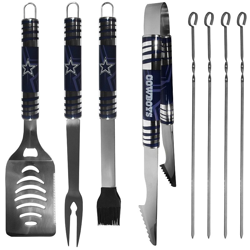 Dallas Cowboys Tailgater 8-Piece BBQ Grill Set