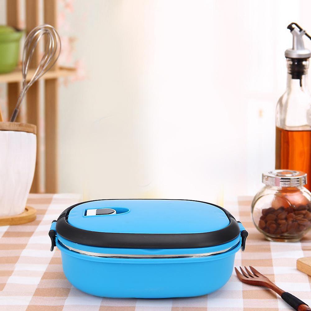 900ml Portable Single Layer Insulation Thermal Stainless Steel Lunch Box Food Container  for Ou