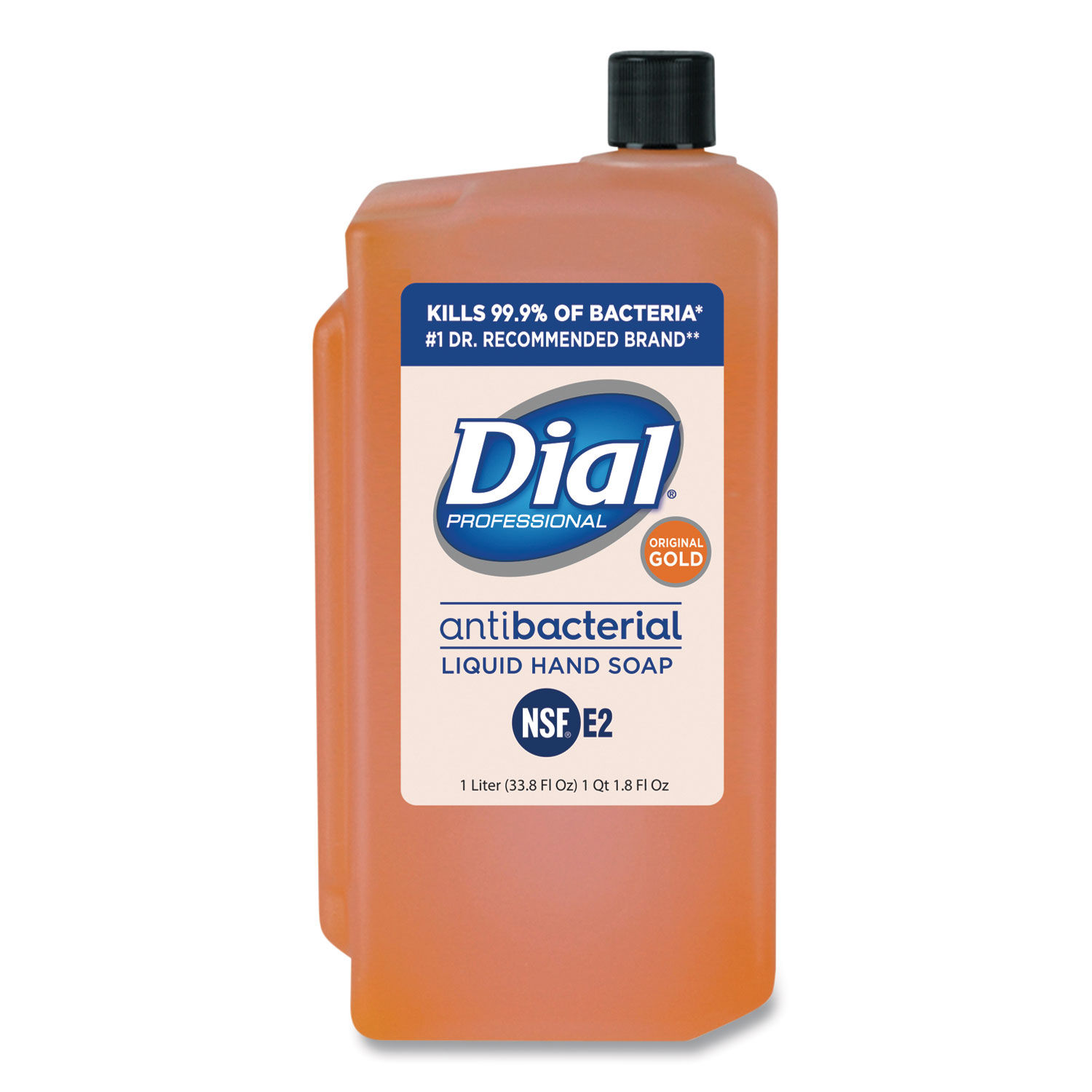 Gold Antibacterial Liquid Hand Soap by Dialandreg; Professional DIA84019