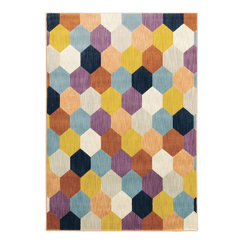 StyleHaven Xenia Hexagon Rug