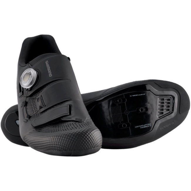 Shimano RC502 Road Shoe - Wide - Black - 2022