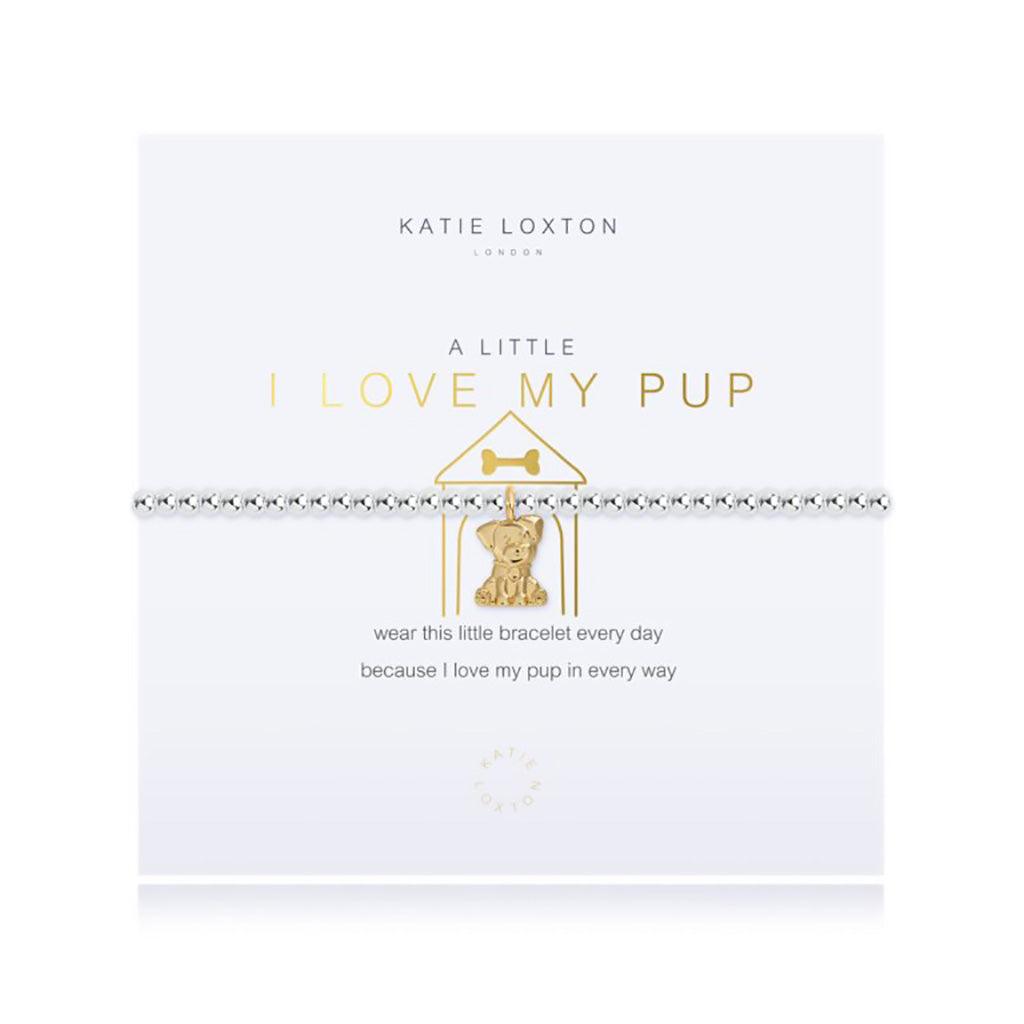 Katie Loxton  A Little I Love My Pup Bracelet