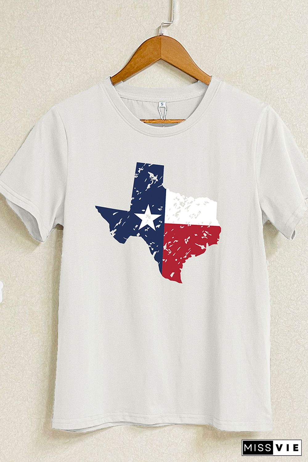 Texas Flag Short Sleeve Graphic Tee Wholesale