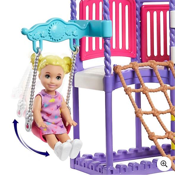 Barbie skipper babysitters inc climb 'n' explore playground dolls and playset