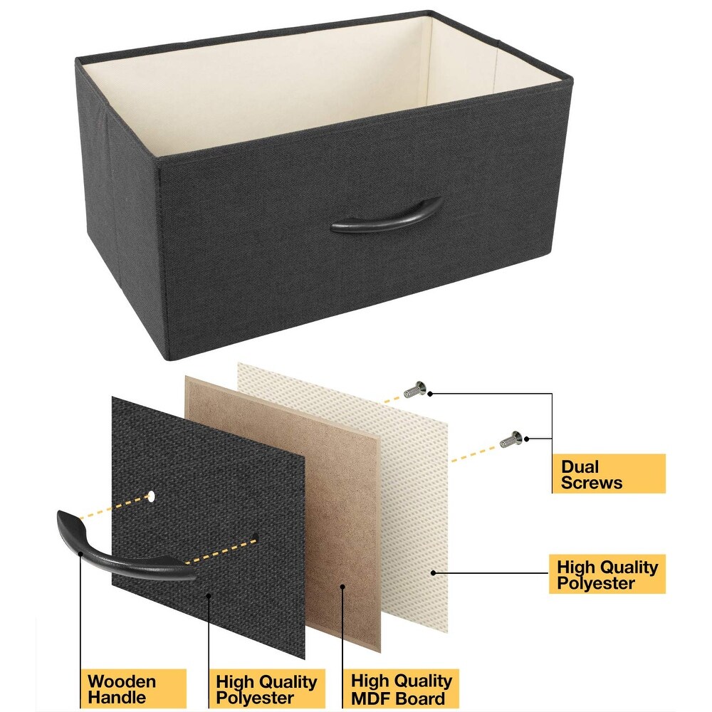 Dresser w/ 8 Drawers Furniture Storage Chest for Clothing Organization